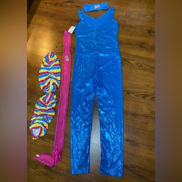 🌷 Great Shape Barbie🌷 Vintage Costume 1983 80s Vintage Halloween 5 Piece Set NWT - Picture 8 of 13